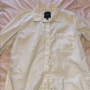 American eagle button up shirt